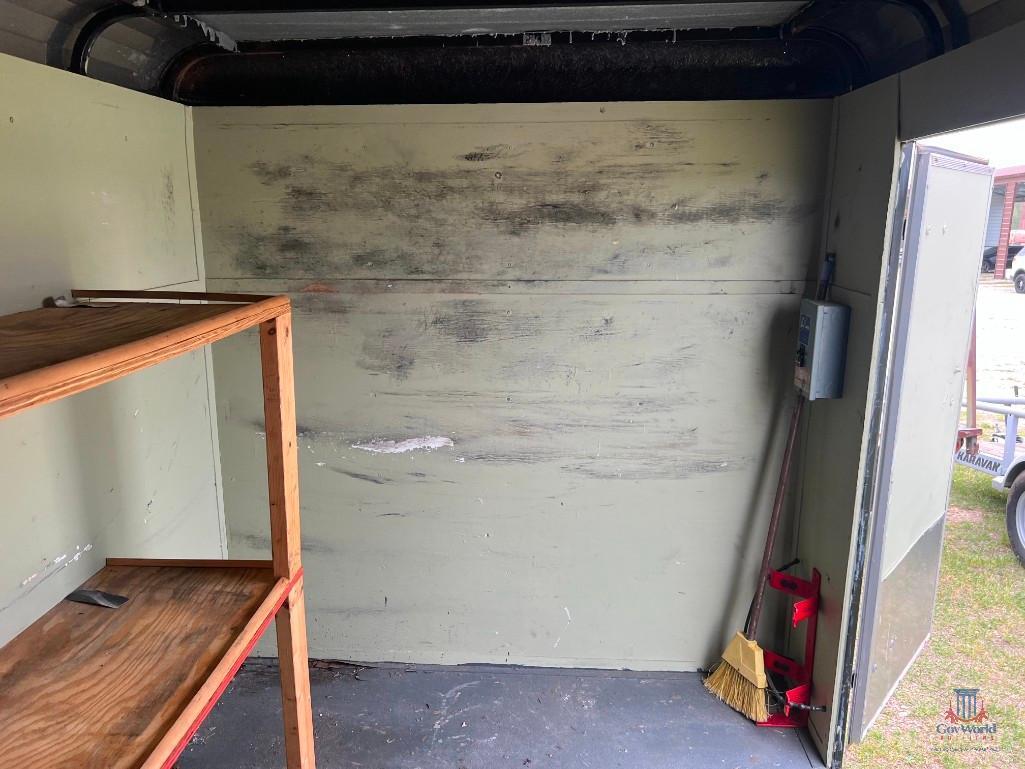 12'x6' ENCLOSED TRAILER**NO TITLE, INVOICE ONLY**