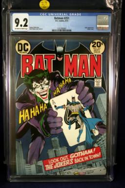 Batman #251 - Neal Adams Classic Joker Cover - CGC 9.2!