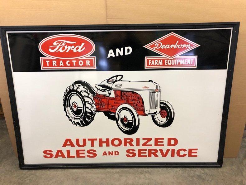 Ford Tractor & Dearborn Farm Equipment Sign