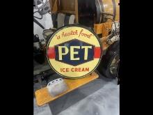 Original Pet Ice Cream Sign