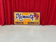 Plymouth Parts Service Sign