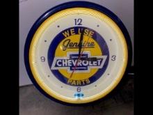 20in Chevrolet Neon Clock