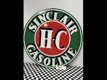 Sinclair Gasoline Porcelain Sign