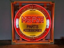 MoPar Tin Neon Sign