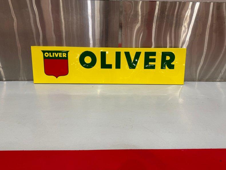 Oliver Farm Equipment Sign