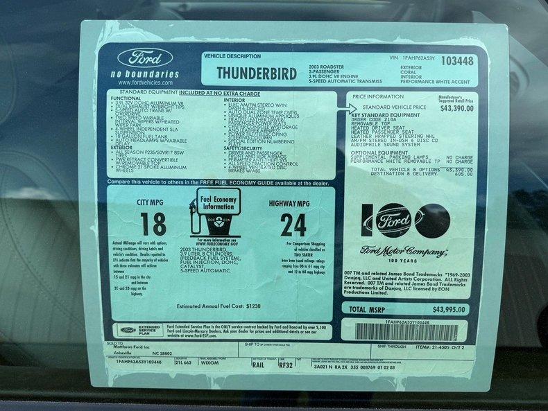 2003 Ford Thunderbird 007