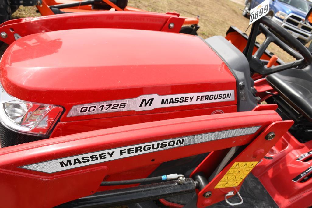 MASSEY FERGUSON GC1725M BACKHOE (AS-NEW)