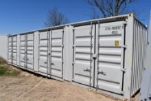 40' 5 Door Shipping Container
