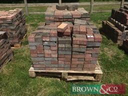 Quantity paving bricks