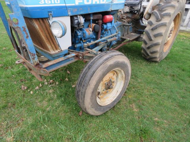 FORD 3610  - 2WD, 540PTO, 3PT HITCH, 1858 HOURS