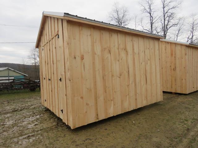 10X12 AMISH MADE SHED WITH KEY ENTRY
