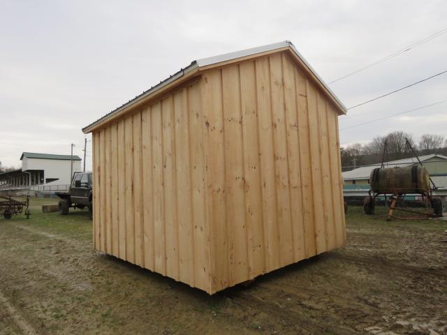10X12 AMISH MADE SHED WITH KEY ENTRY