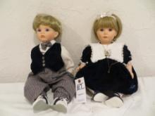 Susan Wakeen Collection Boy and Girl Navy Blue