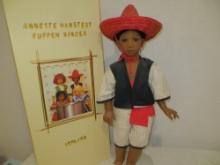 Mattel Children Together 11808 Annette Himstedt Pancho Doll- with outside b