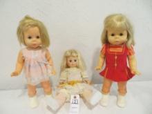 3 Dolls-  Baby First Step, and one more battery operated