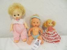 3 baby dolls
