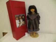 Mattel Faces of Friendship Collection 2725 Annette Himstedt Shireem Doll -