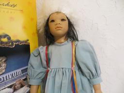 Mattel Images of Childhood Collection 10702 Annette Himstedt Kima Doll- wit