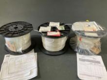 ROLLS OF ELECTRICAL WIRE M27500-24SE1S23 WC27500-2012 & WMSE-243S23