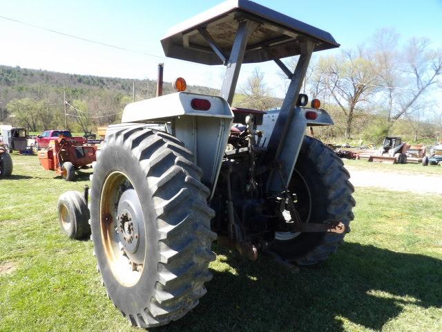 White 2-105 Tractor w/ Factory Rops Canopy, Firestone 18.4-38 Tires, Hours