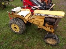 Allis Chalmers B10 Antique Garden Tractor w/ Row Maker Attachment, Nice Ori