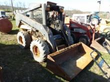 New Holland LS180 Skid Steer, OROPS, GP Bucket, Aux Hydraulics, 4085 Hours,