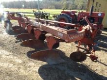White 588 5x Plow w/ Coulters