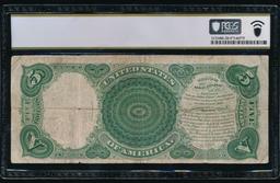1907 $5 Legal Tender Note PCGS 20
