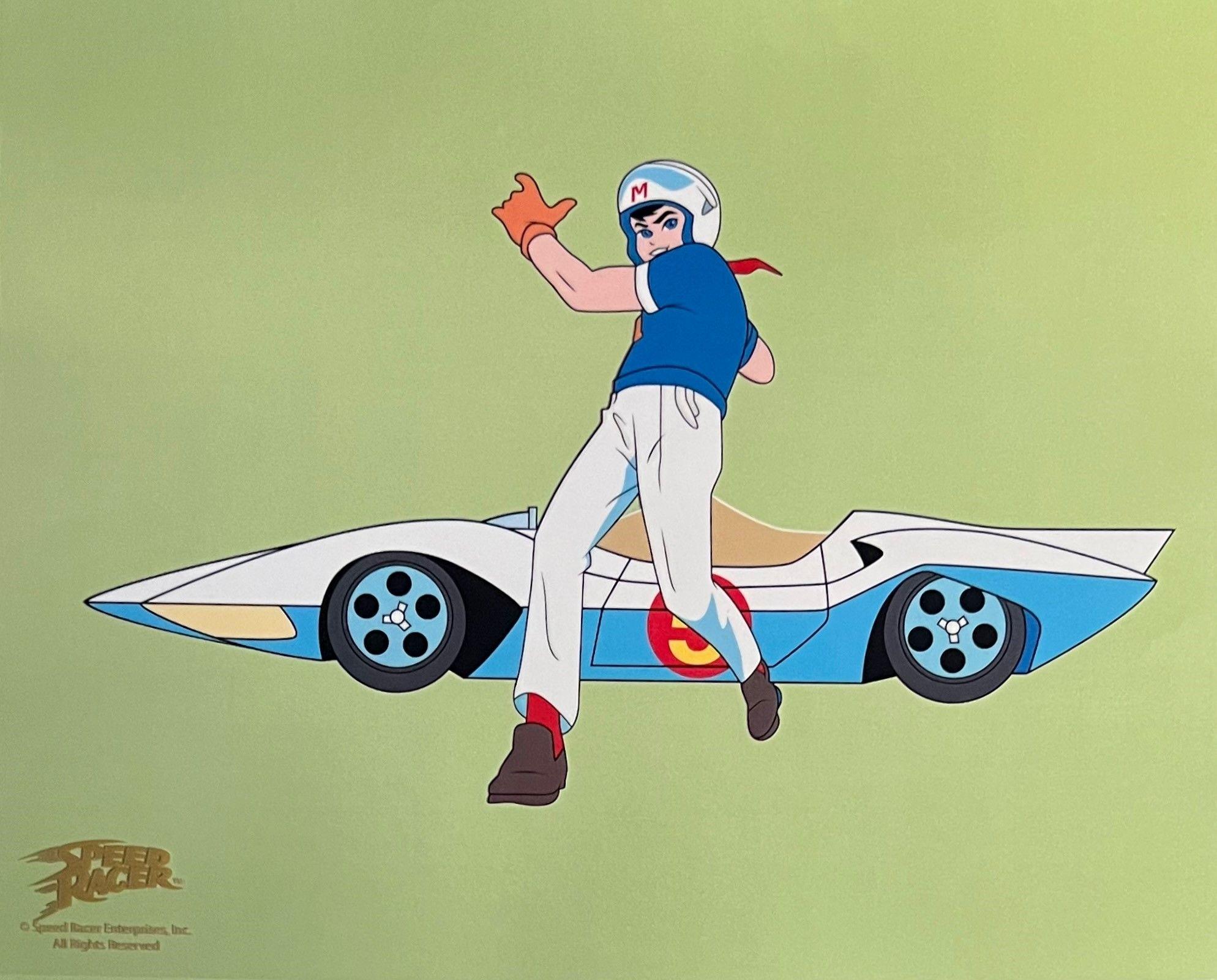 Speed Racer Mach 5 Sericel Limited Edition Animation Art Cel