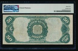 1891 $50 Silver Certificate PMG 35