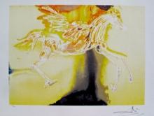 Salvador Dali Dalinean Horse Pegasus  Lithograph