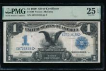 1899 $1 Black Eagle Silver Certificate PMG 25EPQ