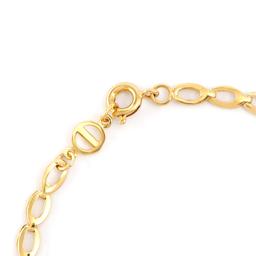 Plated 18KT Yellow Gold 2.25ctw Garnet and Diamond Bracelet