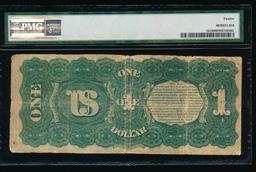 1869 $1 Legal Tender Note PMG 12