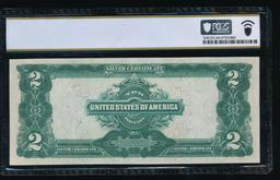 1899 $2 Mini Porthole Silver Certificate PCGS 65PPQ