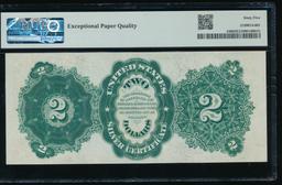 1891 $2 Silver Certificate PMG 65EPQ
