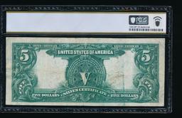 1899 $5 Chief Silver Certificate PCGS 25