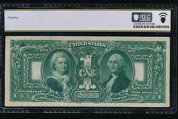 1896 $1 Educational Silver Certificate PCGS 55