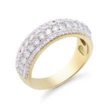 14KT Yellow Gold 1.32ctw Diamond Ring