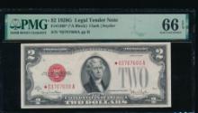 1928G $2 STAR Legal Tender Note PMG 66EPQ