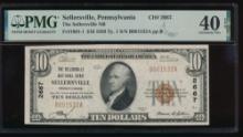 1929 $10 Sellersville PA National PMG 40EPQ