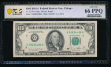 1981A $100 Chicago FRN PCGS 66PPQ