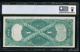 1917 $1 Legal Tender Note PCGS 50