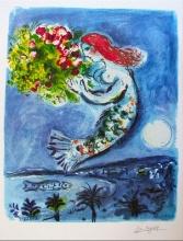 Marc Chagall Bay of Angels