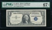 1957A $1 Silver Certificate PMG 67EPQ