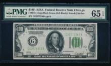 1928A $100 Chicago FRN PMG 65EPQ