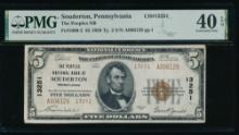 1929 $5 Souderton PA National PMG 40EPQ