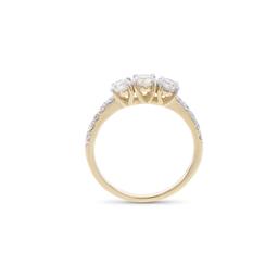 14KT Yellow Gold 1.27ctw Diamond Ring