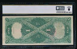 1917 $1 Legal Tender Note PCGS 55