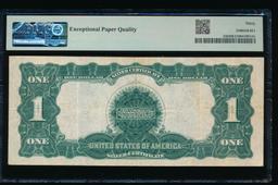 1899 $1 Black Eagle Silver Certificate PMG 30EPQ